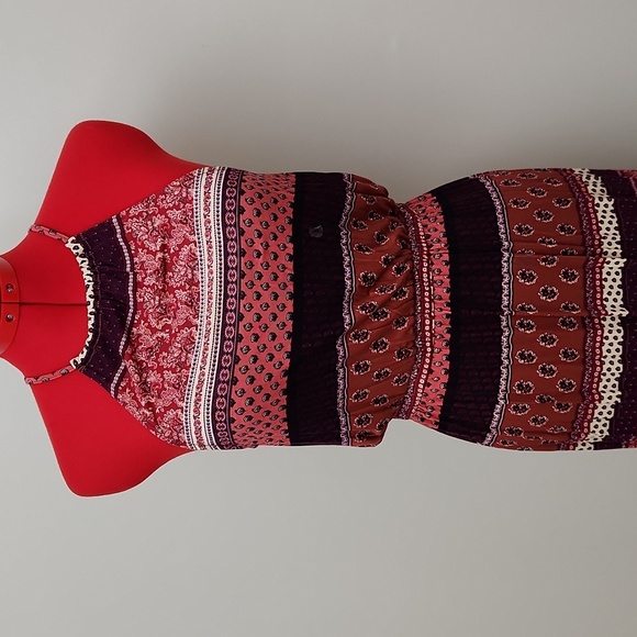 NWT American Eagle Outfitters SOFT&SEXY size small bohemian dress sleeveless - Picture 2 of 14